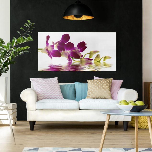 Orchid pictures on canvas Pink Orchid Waters