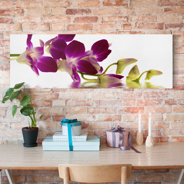 Orchid canvas Pink Orchid Waters