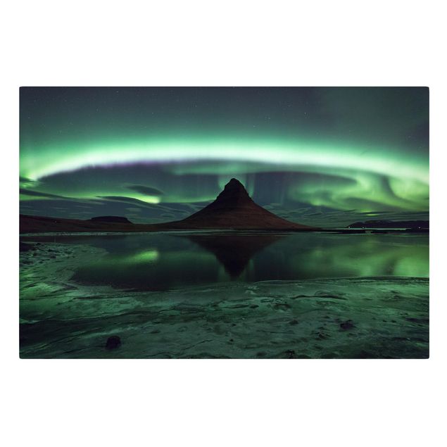 Modern art prints Northern Lights In Iceland