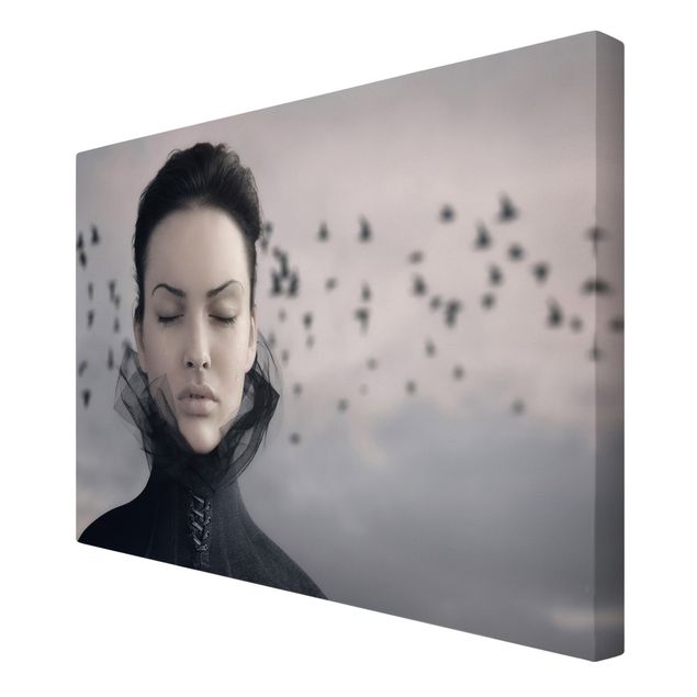 Wall art prints Portrait of a weeping woman