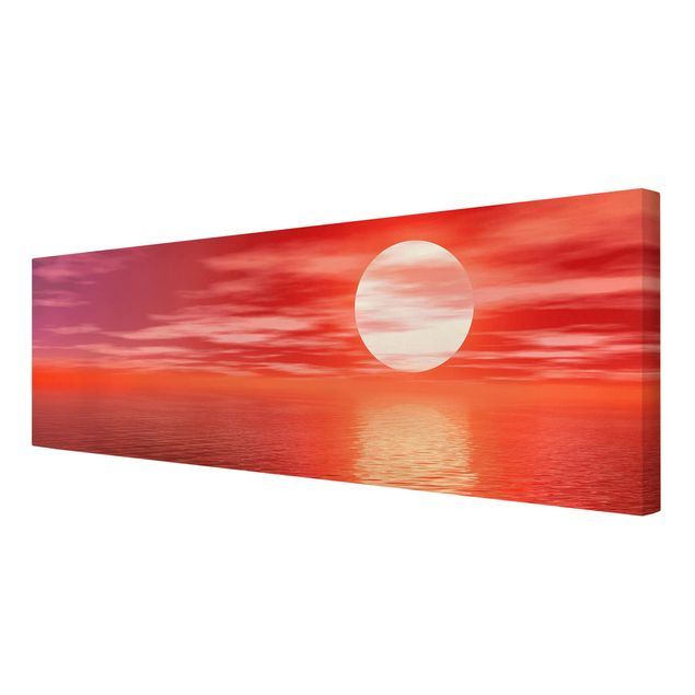 Prints modern Red Sunset