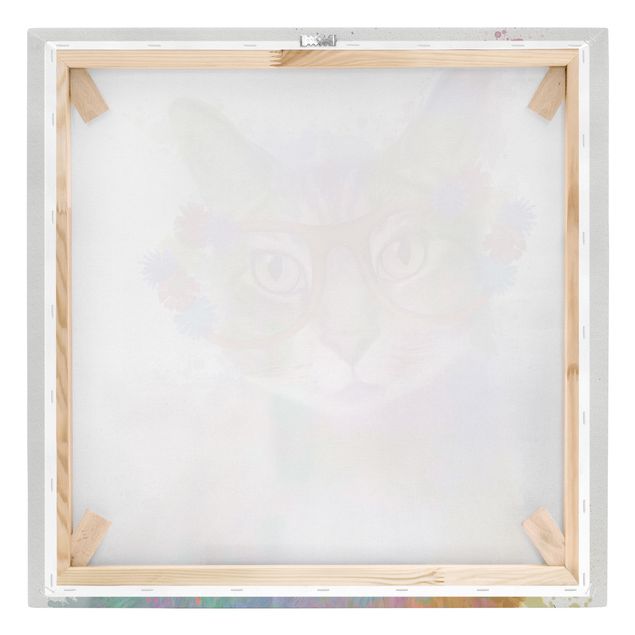 Prints Rainbow Splash Cat