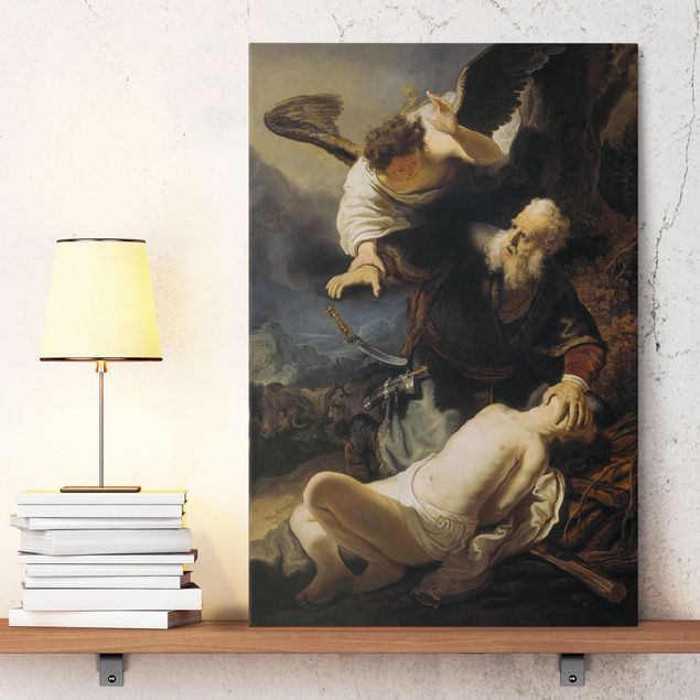 Kitchen Rembrandt van Rijn - The Angel prevents the Sacrifice of Isaac