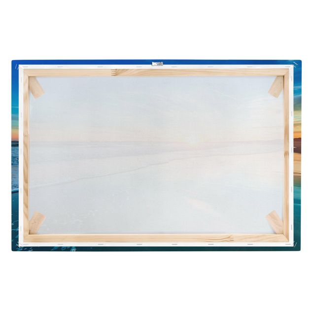 Landscape canvas wall art Romantic Sunset By The Sea