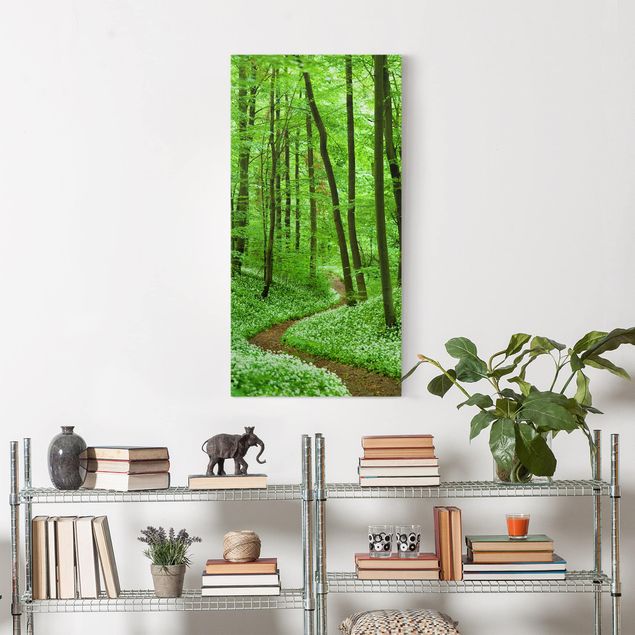 Prints trees Romantic Forest Track