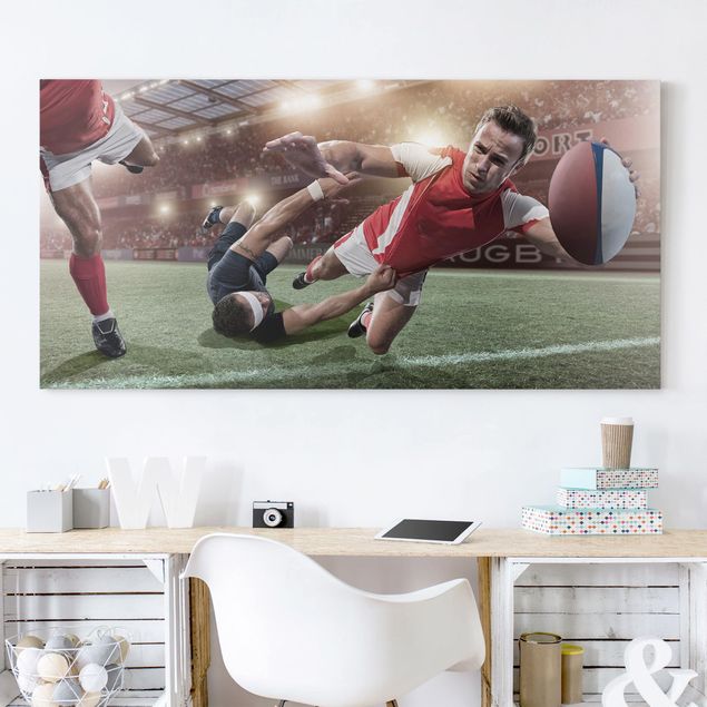 Kids room decor Rugby In Motion