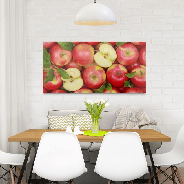 Floral prints Juicy apples