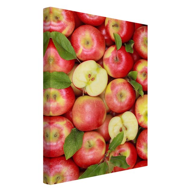 Contemporary art prints Juicy apples