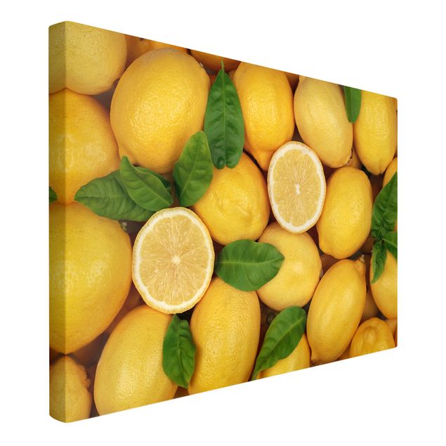 Contemporary art prints Juicy lemons