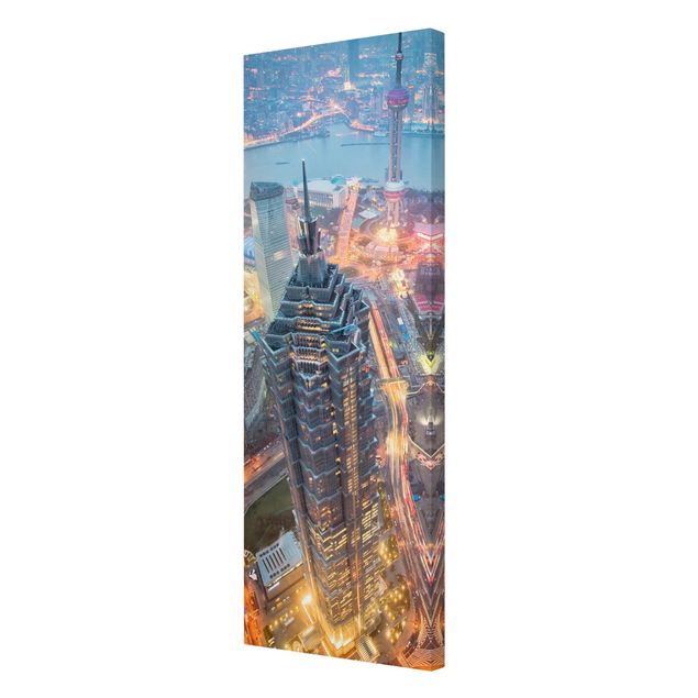 Skyline canvas print Shanghai