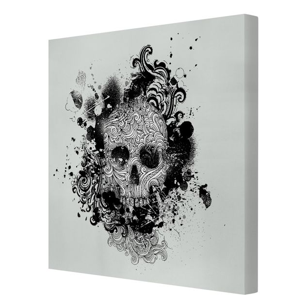 Canvas wall art Skull