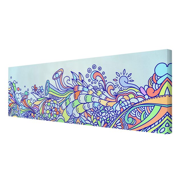 Canvas wall art Summery Blossom Dream