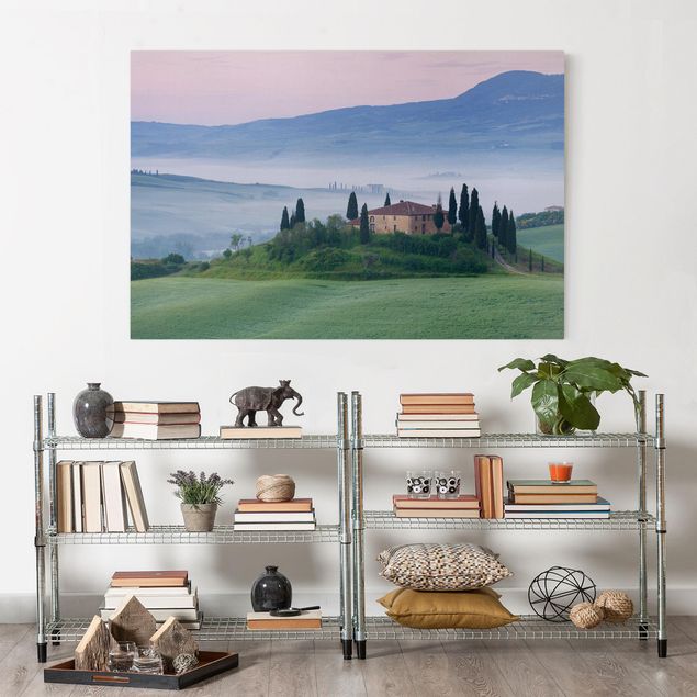 Prints landscape Sunrise In Tuscany