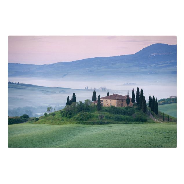Modern art prints Sunrise In Tuscany