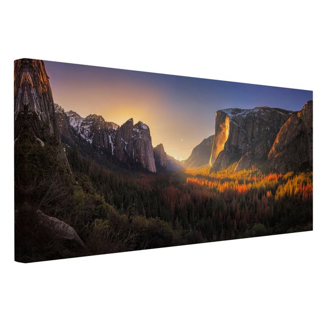 Mountain prints Sunset in Yosemite