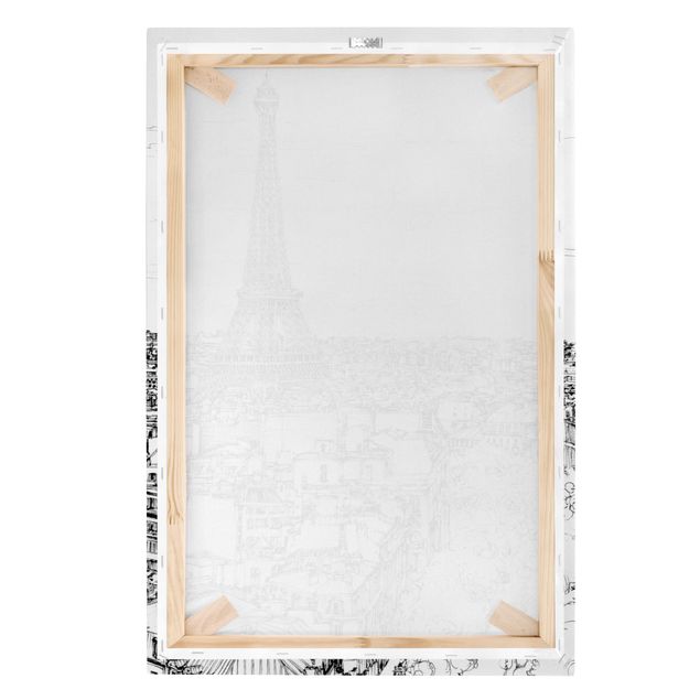 Prints black and white City Study - Paris