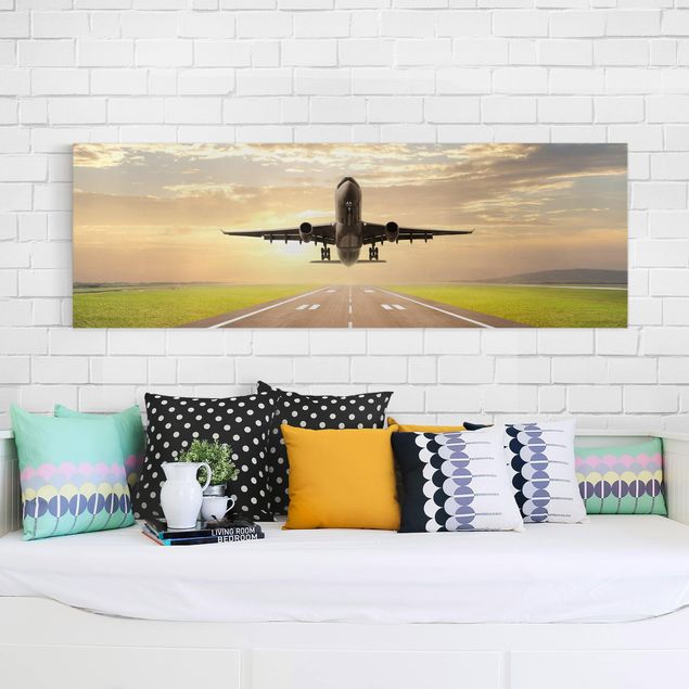 Contemporary art prints Airplane Taking Off