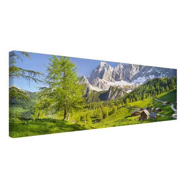 Prints trees Styria Alpine Meadow