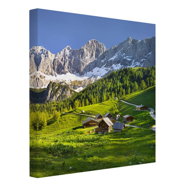 Prints trees Styria Alpine Meadow