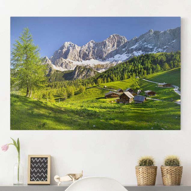 Kitchen Styria Alpine Meadow