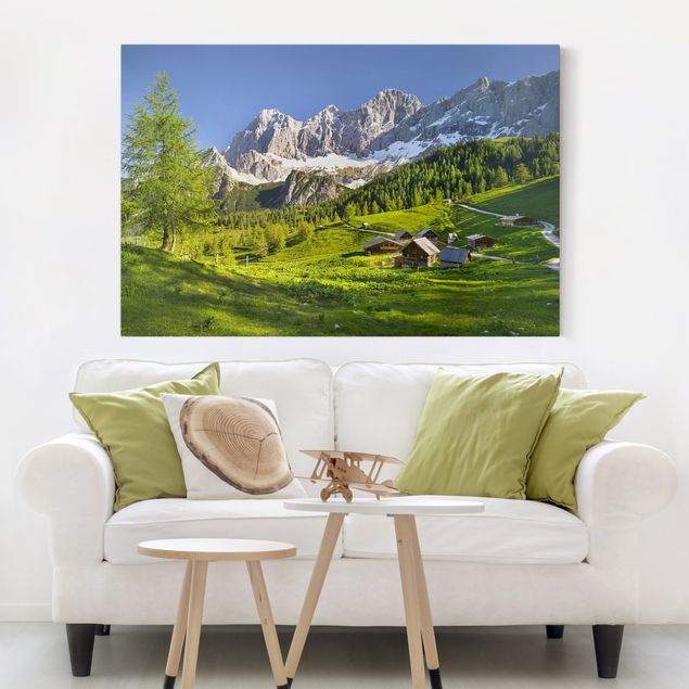 Landscape wall art Styria Alpine Meadow