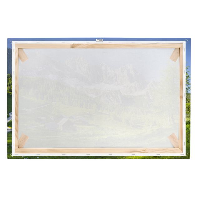 Canvas prints landscape Styria Alpine Meadow