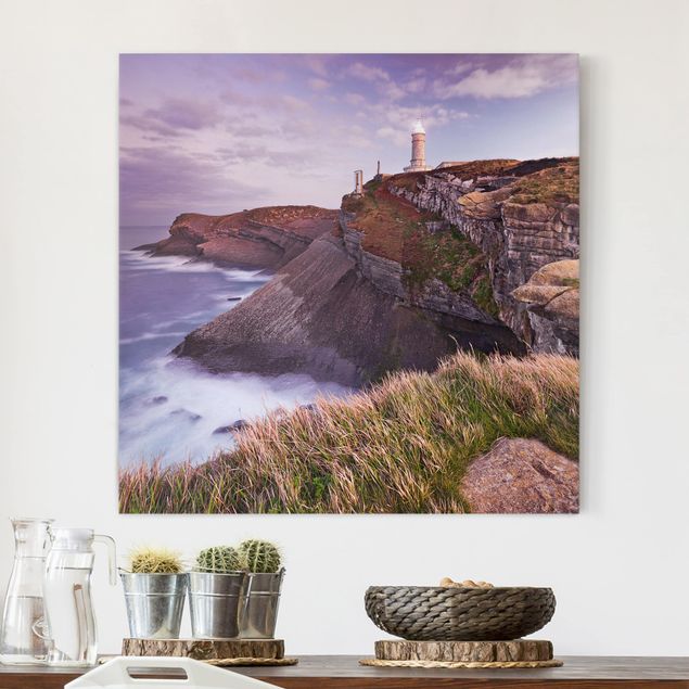 Landscape wall art Cliffs And Lighthouse