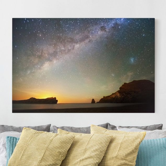 Kitchen Starry Sky Above The Ocean