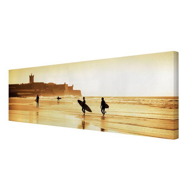 Contemporary art prints Surfer Beach