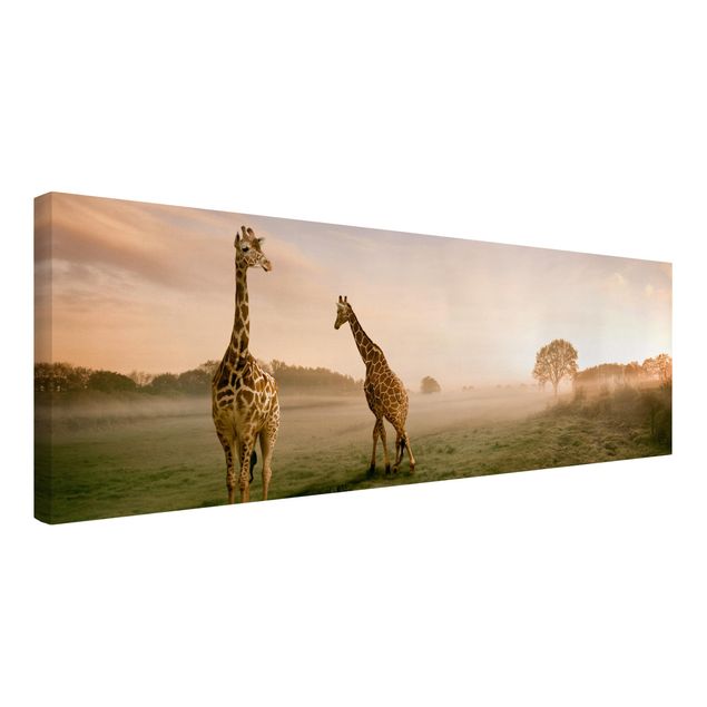 Giraffe canvas art Surreal Giraffes