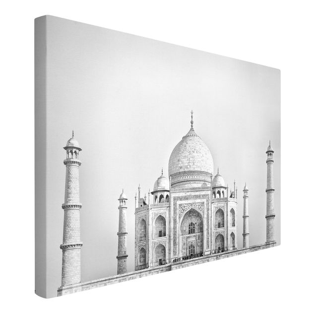 Skyline wall art Taj Mahal In Gray