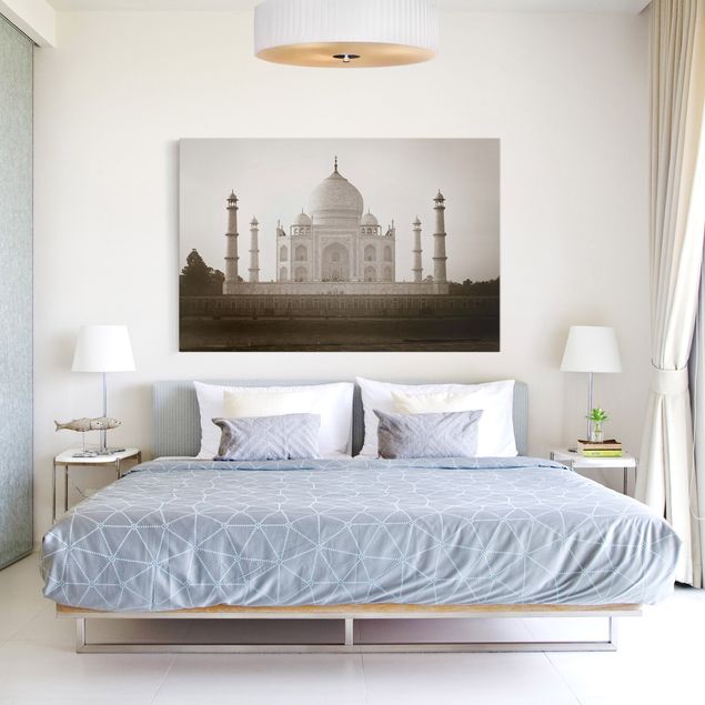 Canvas prints Asia Taj Mahal