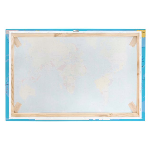 Canvas prints The World's Countries