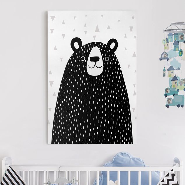 Bear print Zoo With Patterns - Bear