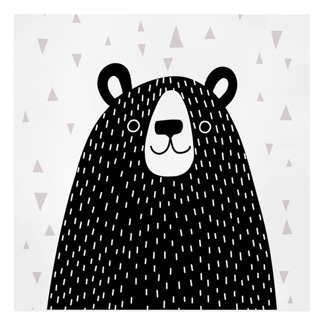 Prints nursery Zoo With Patterns - Bear