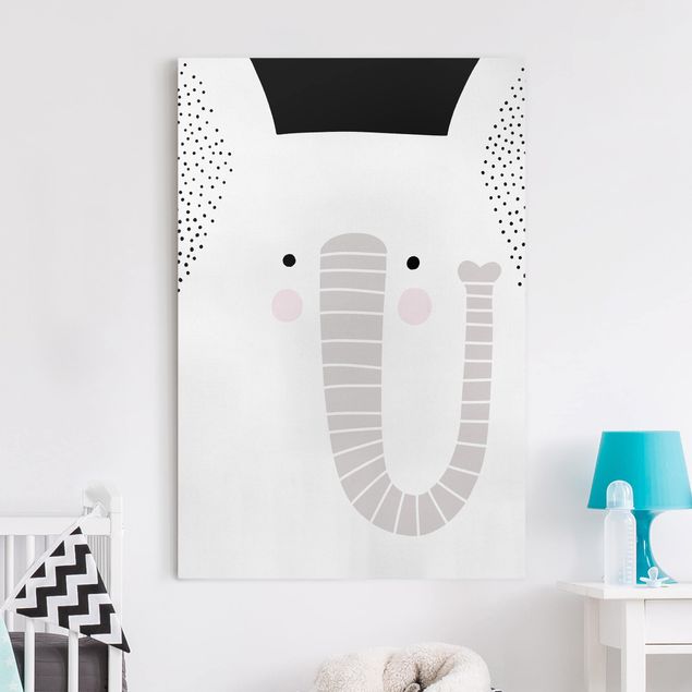 Prints elefant Zoo With Patterns - Elephant