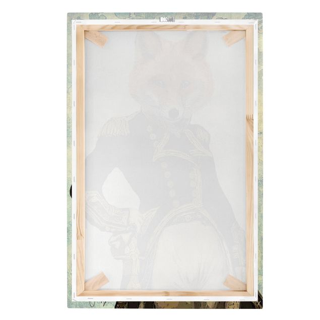Wall art prints Animal Portrait - Fox Admiral