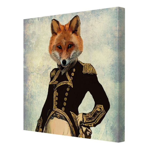 Prints Animal Portrait - Fox Admiral