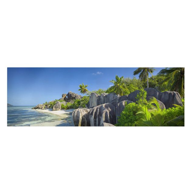 Sea print Dream Beach Seychelles
