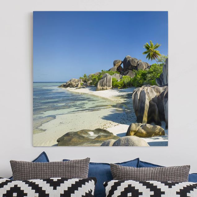 Landscape wall art Dream Beach Seychelles