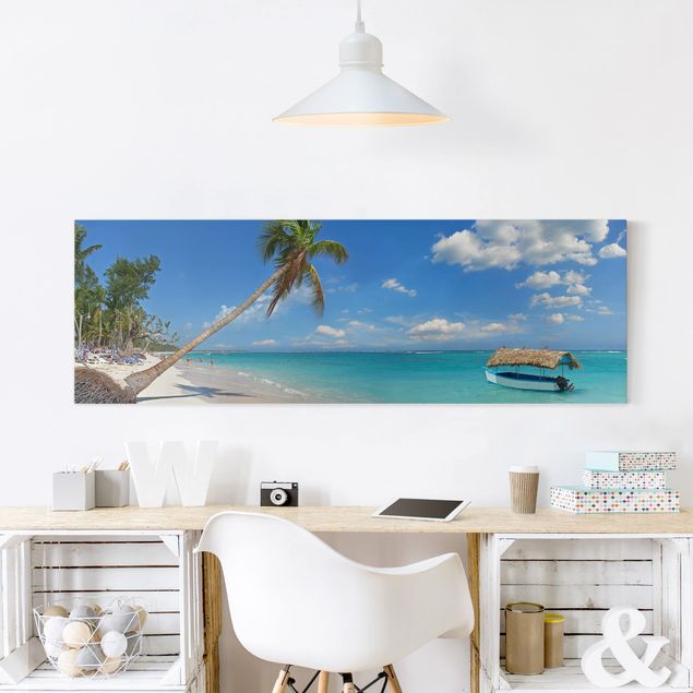 Landscape canvas prints Tropical Beach