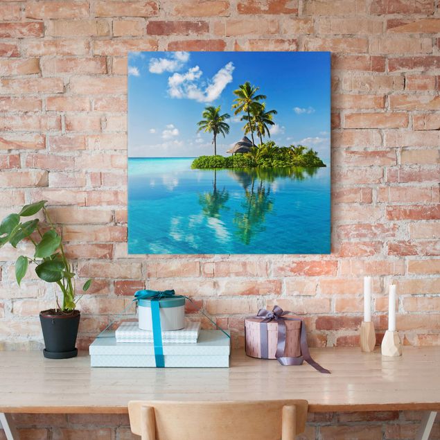 Landscape canvas prints Tropical Paradise