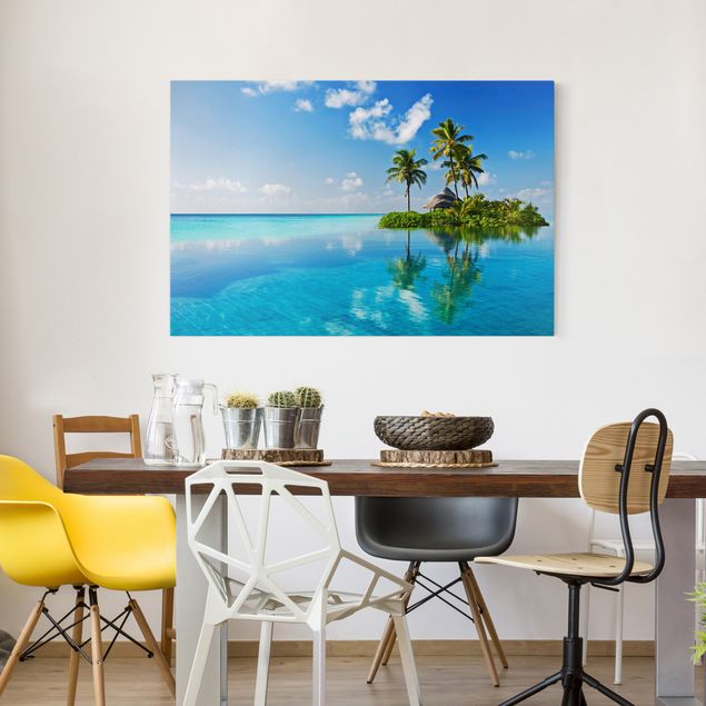 Landscape canvas prints Tropical Paradise