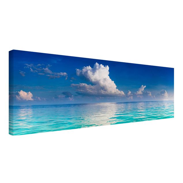 Canvas prints sea Turquoise Lagoon