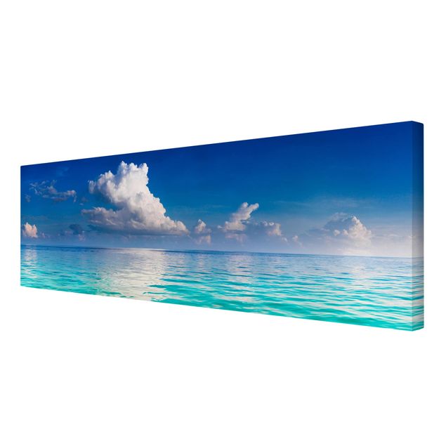 Canvas prints the caribbean Turquoise Lagoon