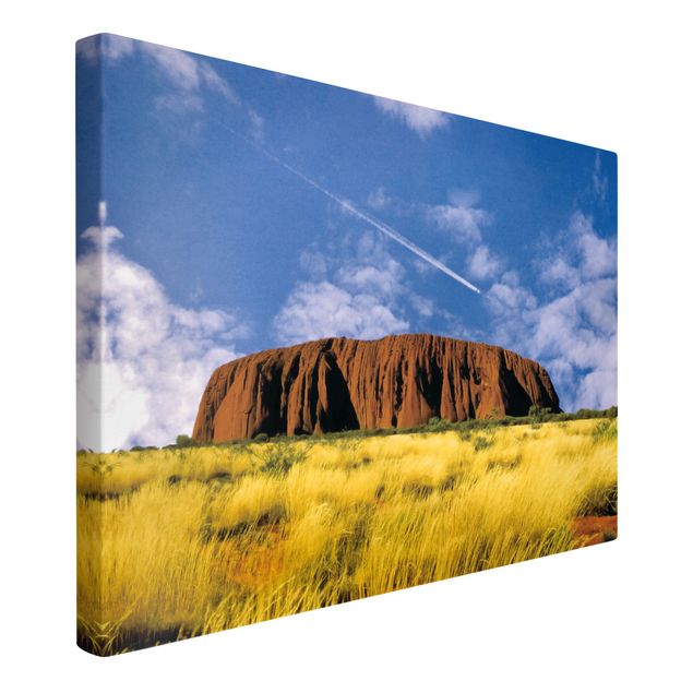 Mountain canvas art Uluru