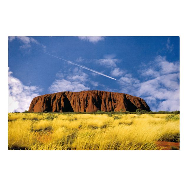 Desert canvas wall art Uluru