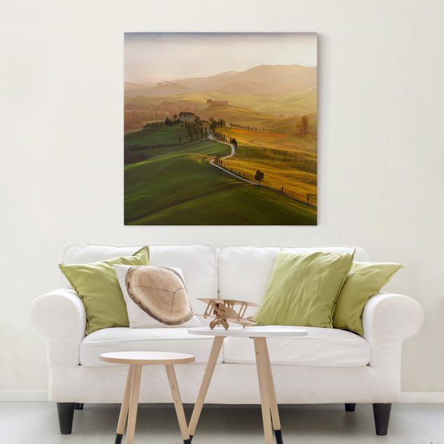 Landscape canvas prints Val d'Orcia