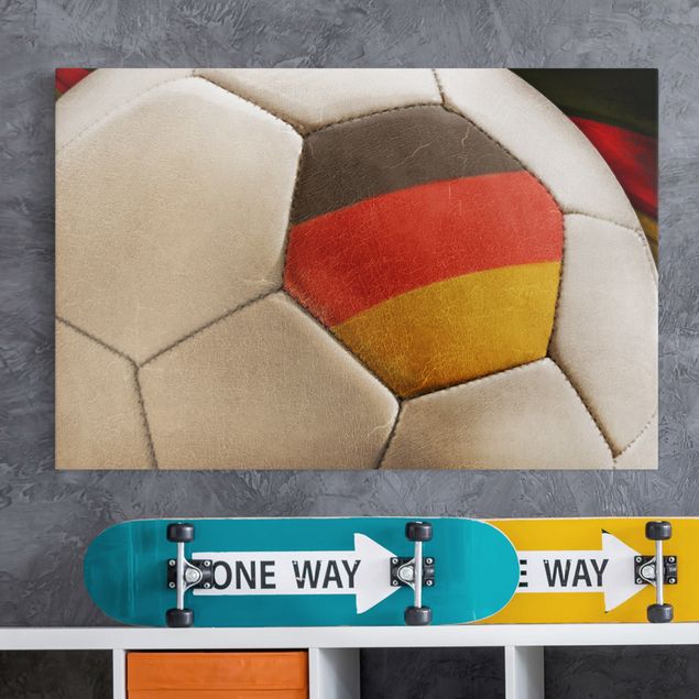 Kids room decor Vintage Football Germany