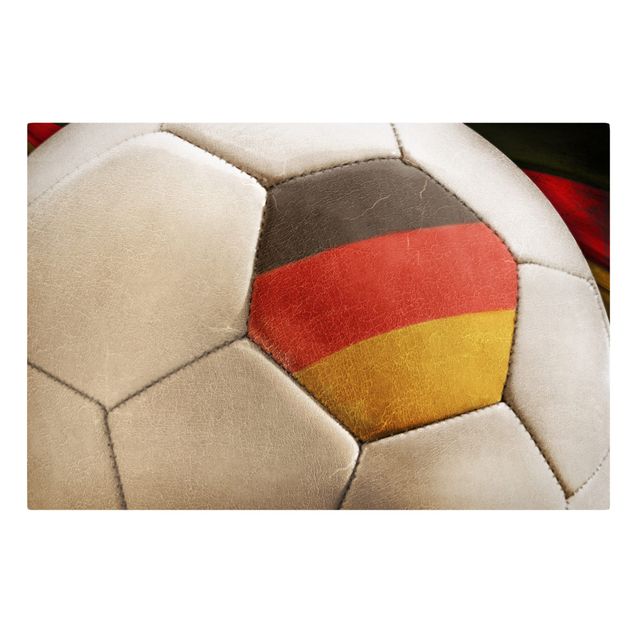 Contemporary art prints Vintage Football Germany
